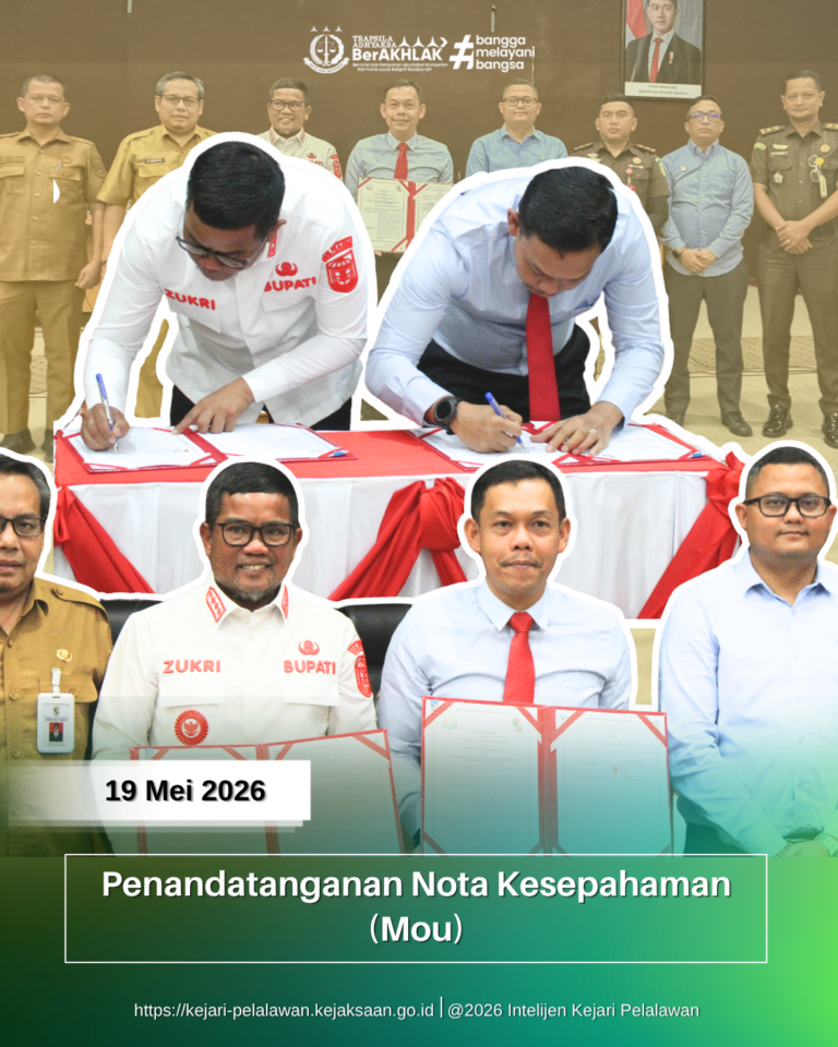 Penandatanganan Nota Kesepahaman (Mou)