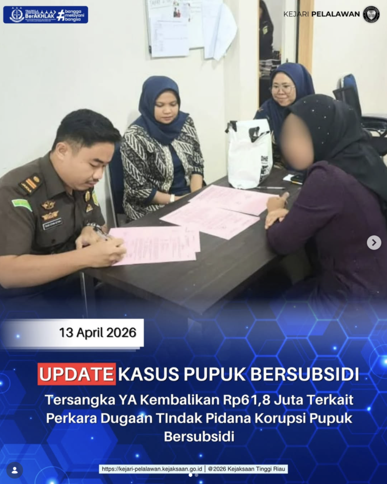 UPDATE KASUS PUPUK BERSUBSIDI