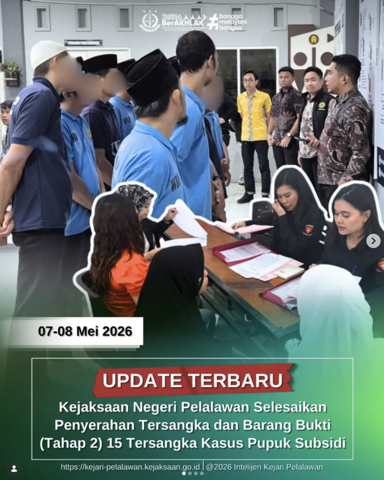 Penantian publik atas kejelasan kasus pupuk bersubsidi di 3 Kecamatan Kabupaten Pelalawan akhirnya menemui babak baru!