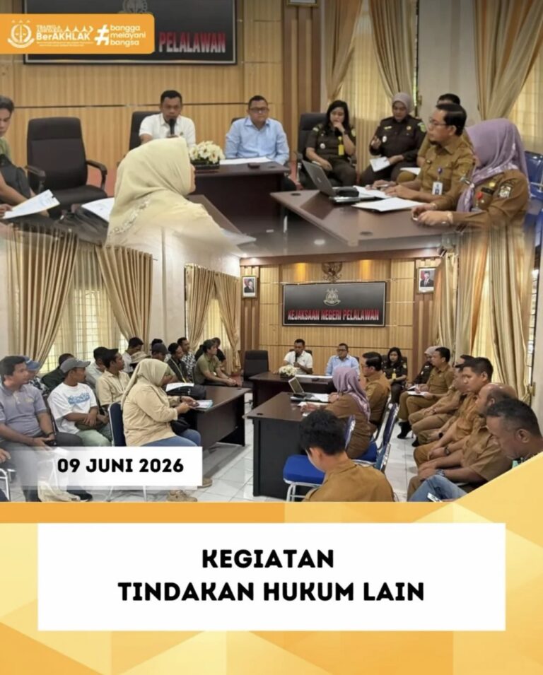 Kegiatan Tindakan Hukum Lain