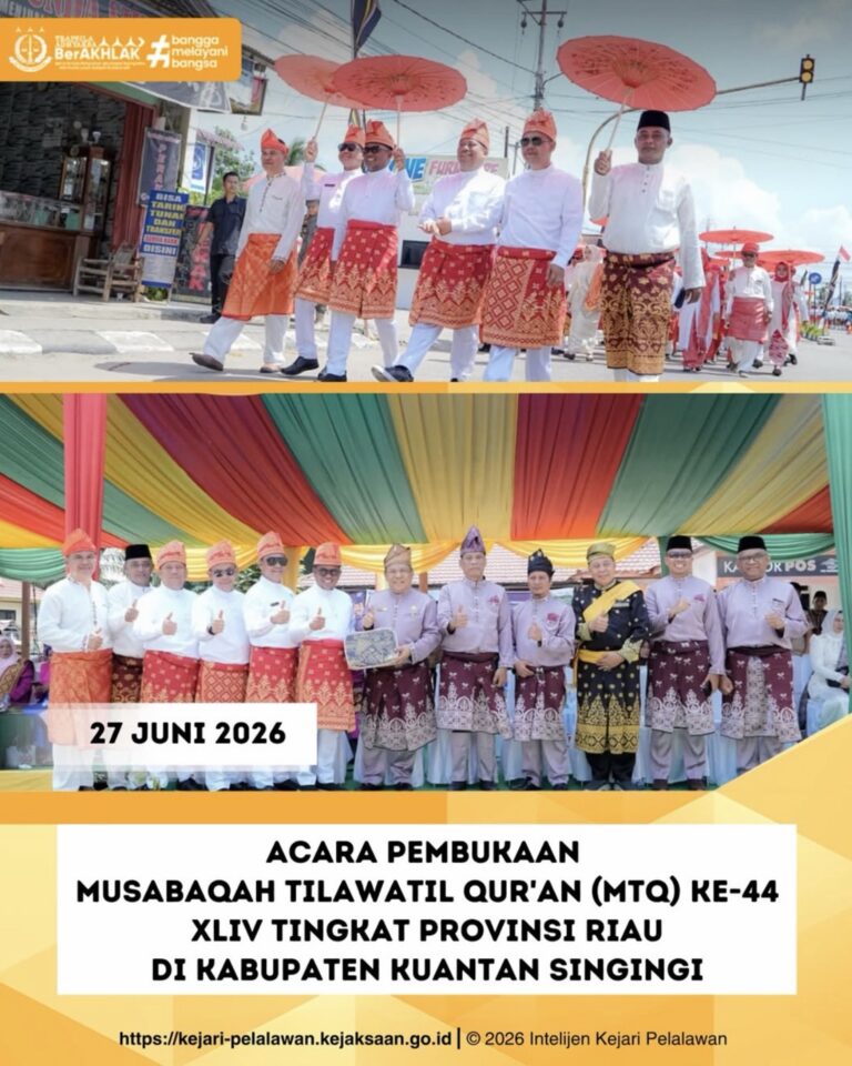 Acara Pembukaan Musabawah Tilawatil Qur’an (MTQ) ke-44